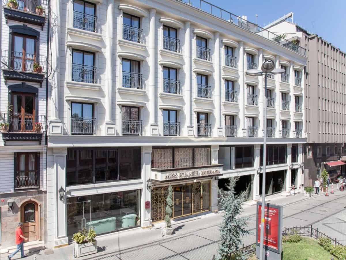 miss istanbul hotel and spa exterior entrance