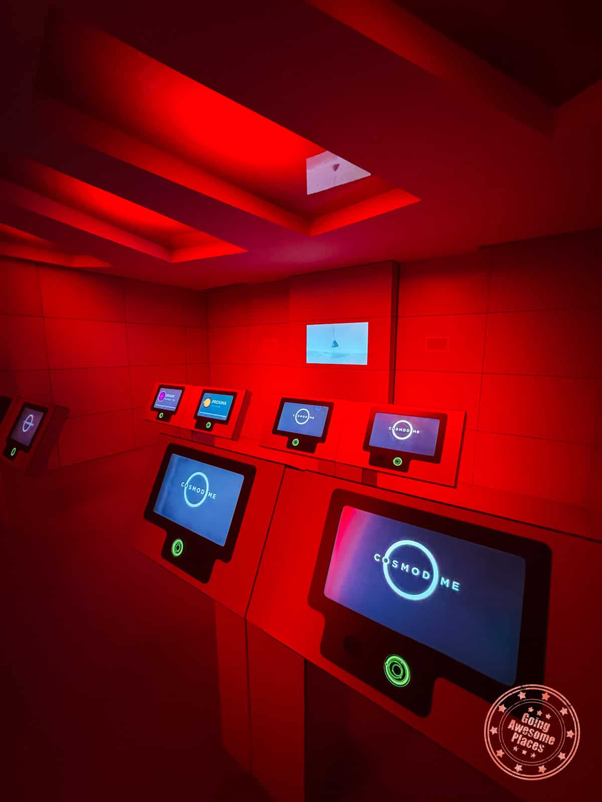 mission room in cosmodome virtual mission