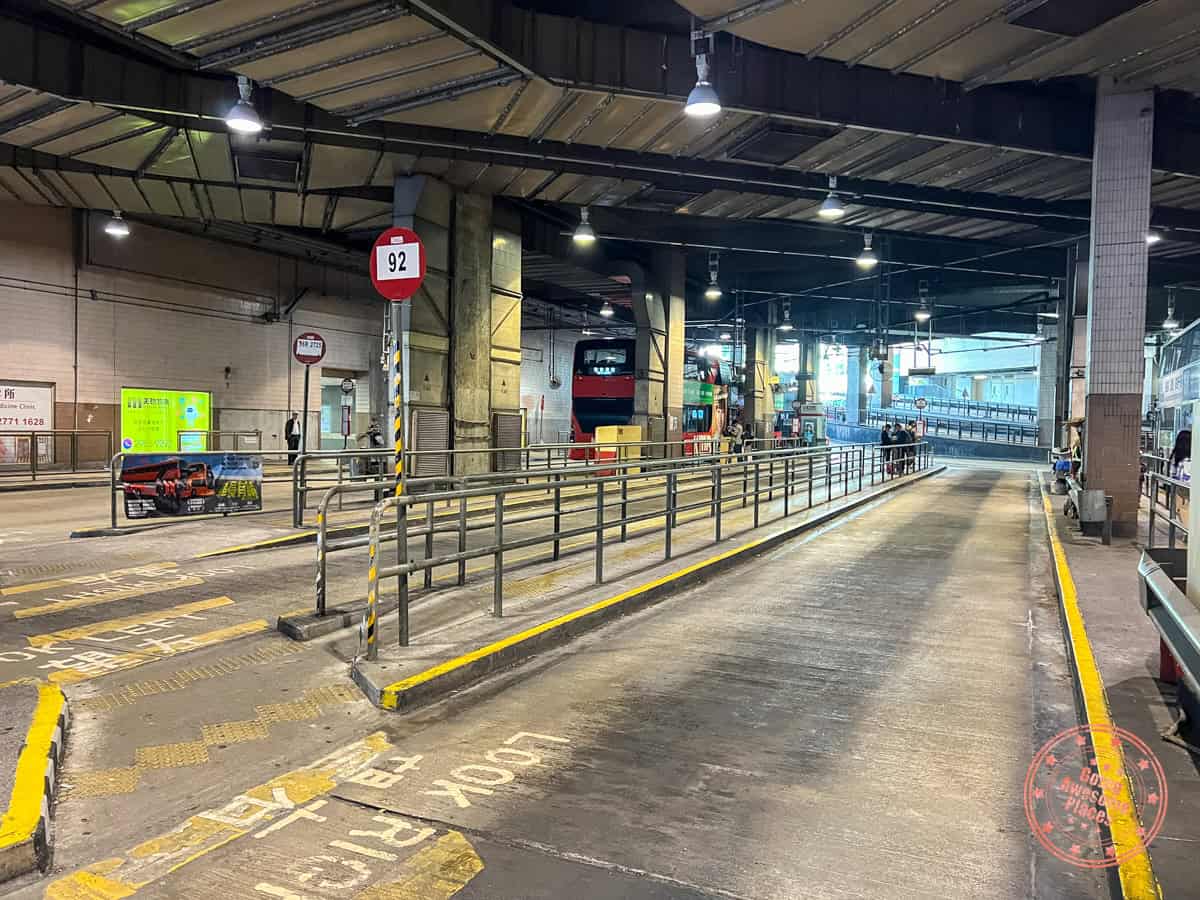 mtr diamond hill bus terminal location