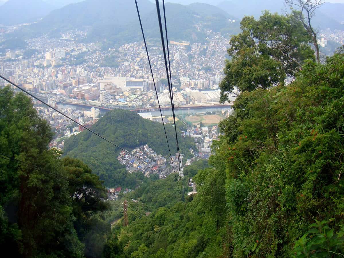 nagasaki ropeway to mount inasa