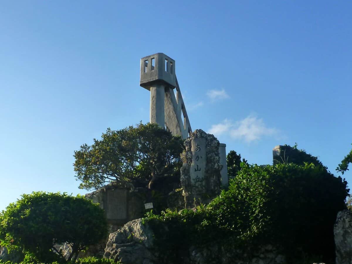 nagomi tower attraction on taketomi island
