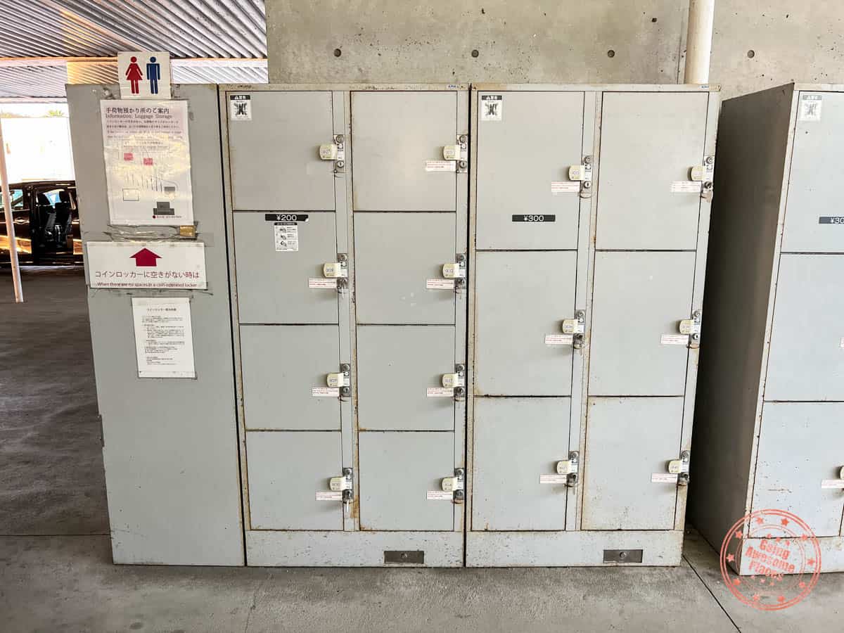 naoshima miyanoura port coin lockers
