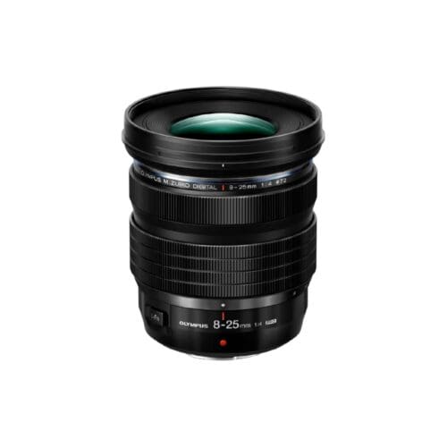 om system 8-25mm f4 pro lens