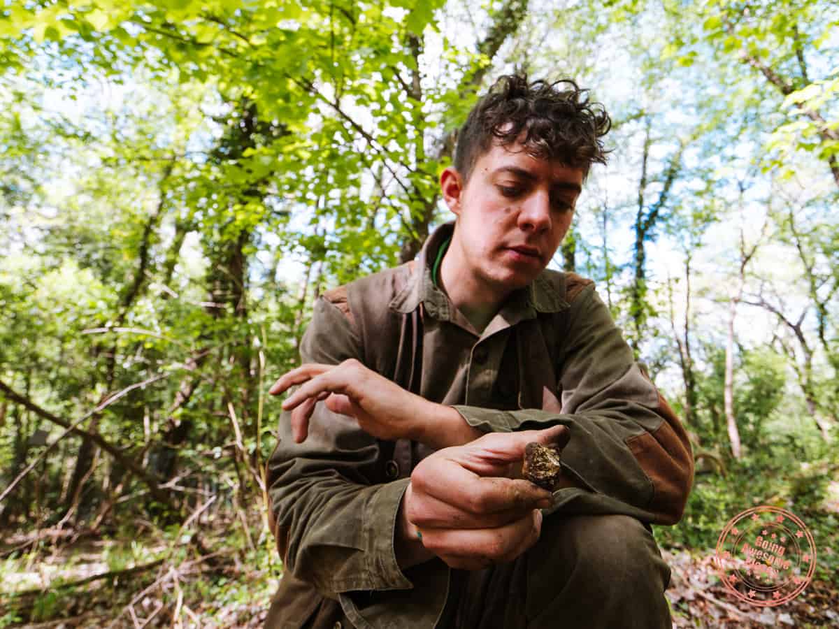 oressea truffle hunting with mattia