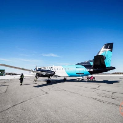 pascan aviation plane for how to get to the magdalen islands