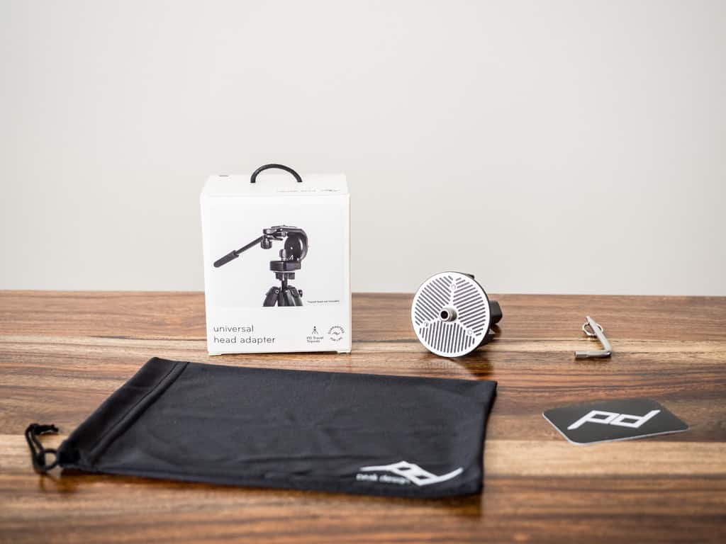 universal head adapter kit from peak design