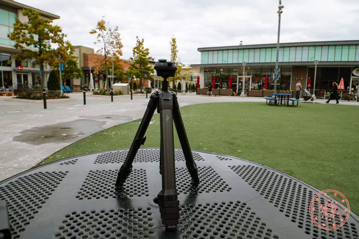 peak design travel tripod in carbon fibre accessory