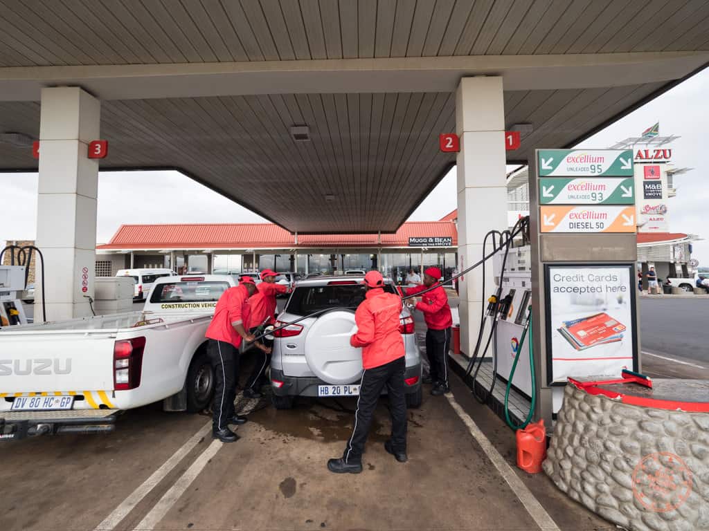 petrol station attendants at alzu petroport