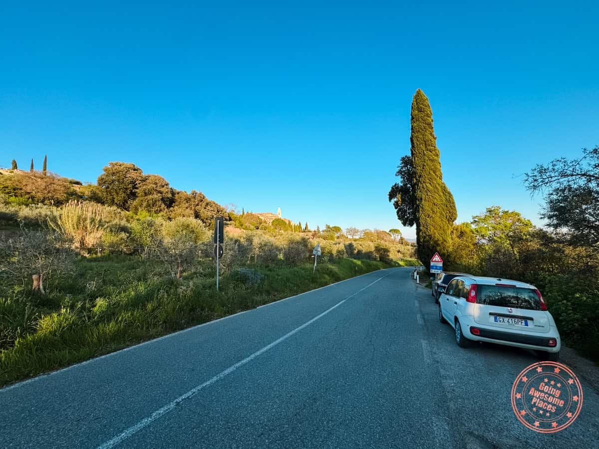 podere terrapille parking location