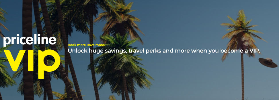 priceline vip membership banner