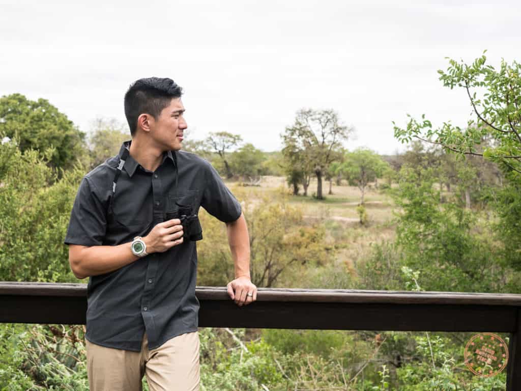 safari gear at elephant plains in sabi sands