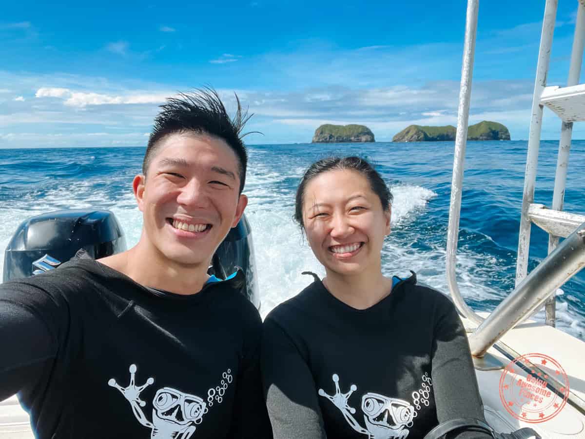 scuba diving the catalina islands with rocket frog divers