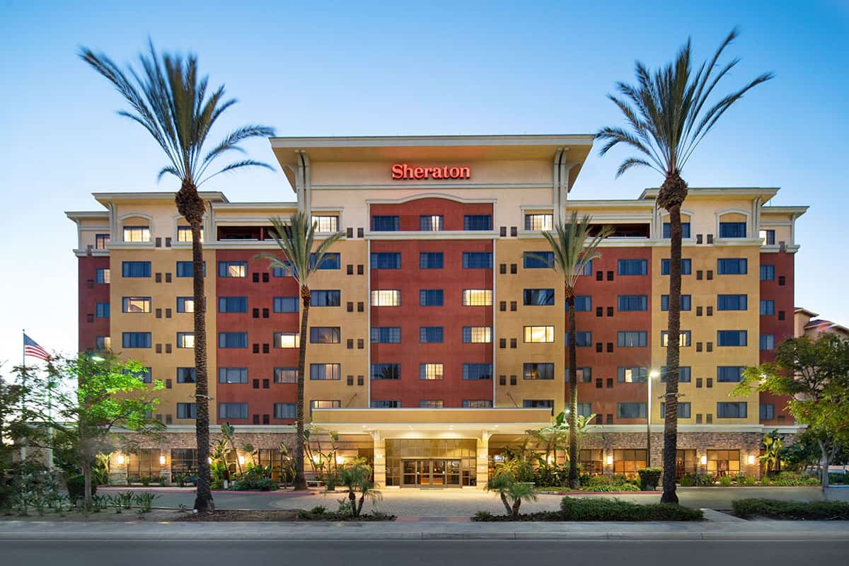 sheraton anaheim south garden grove exterior entrance
