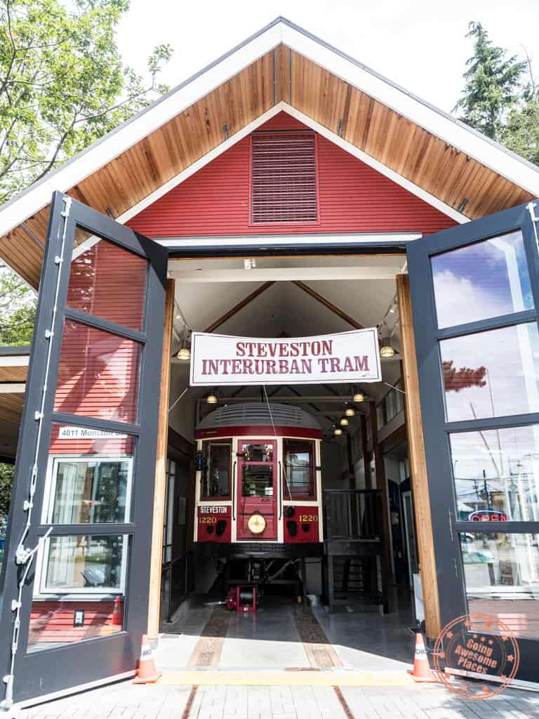 steveston interurban tram museum richmond bc