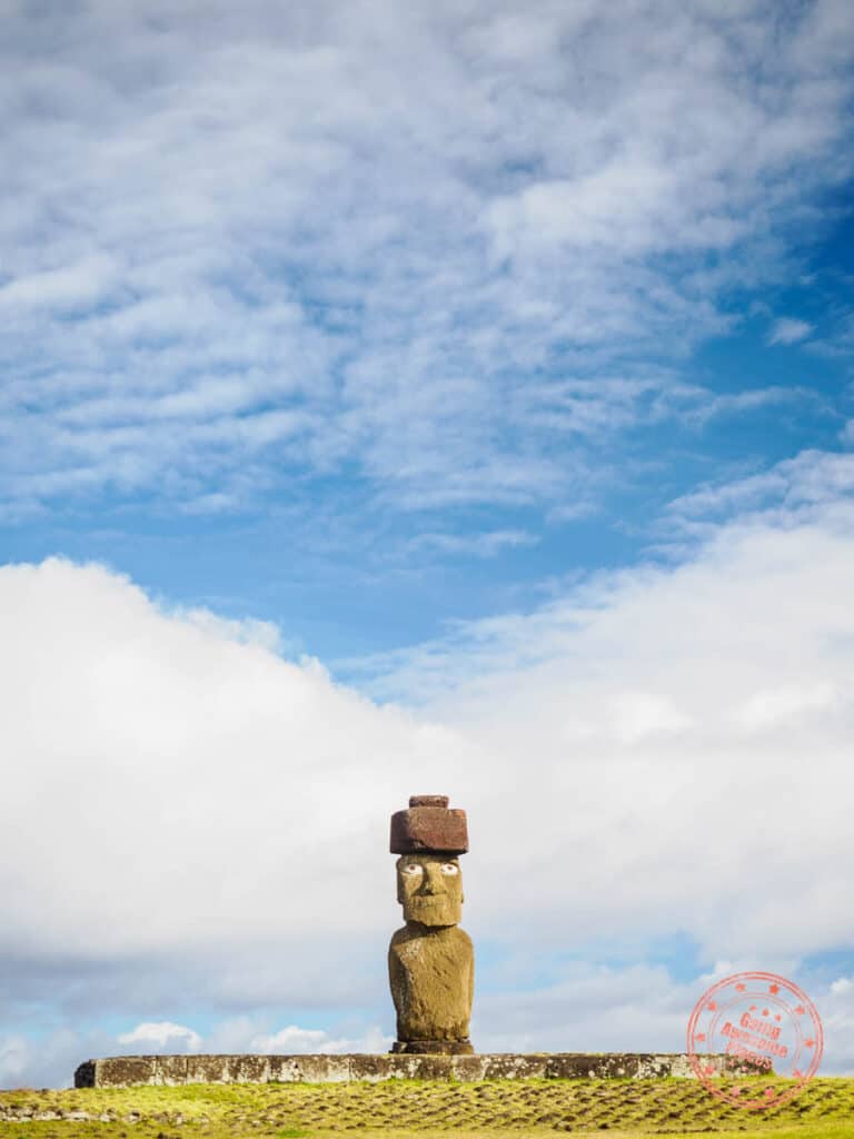 tahai ahu ko te riku moai