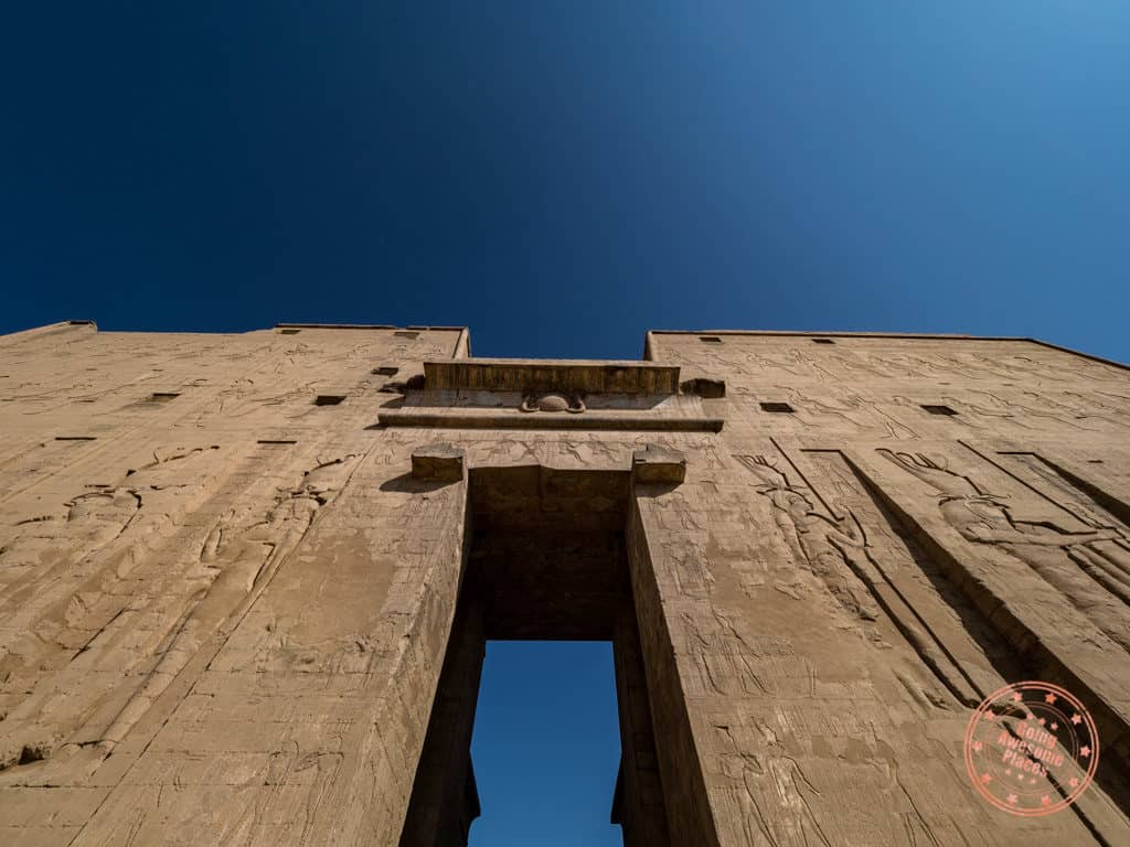 temple of edfu napoleon target practice