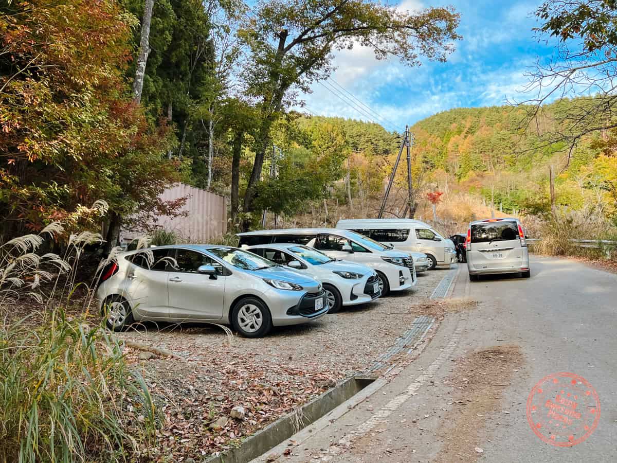 tenku no torii parking location 1