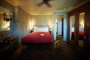 the jane hotel standard room with bed