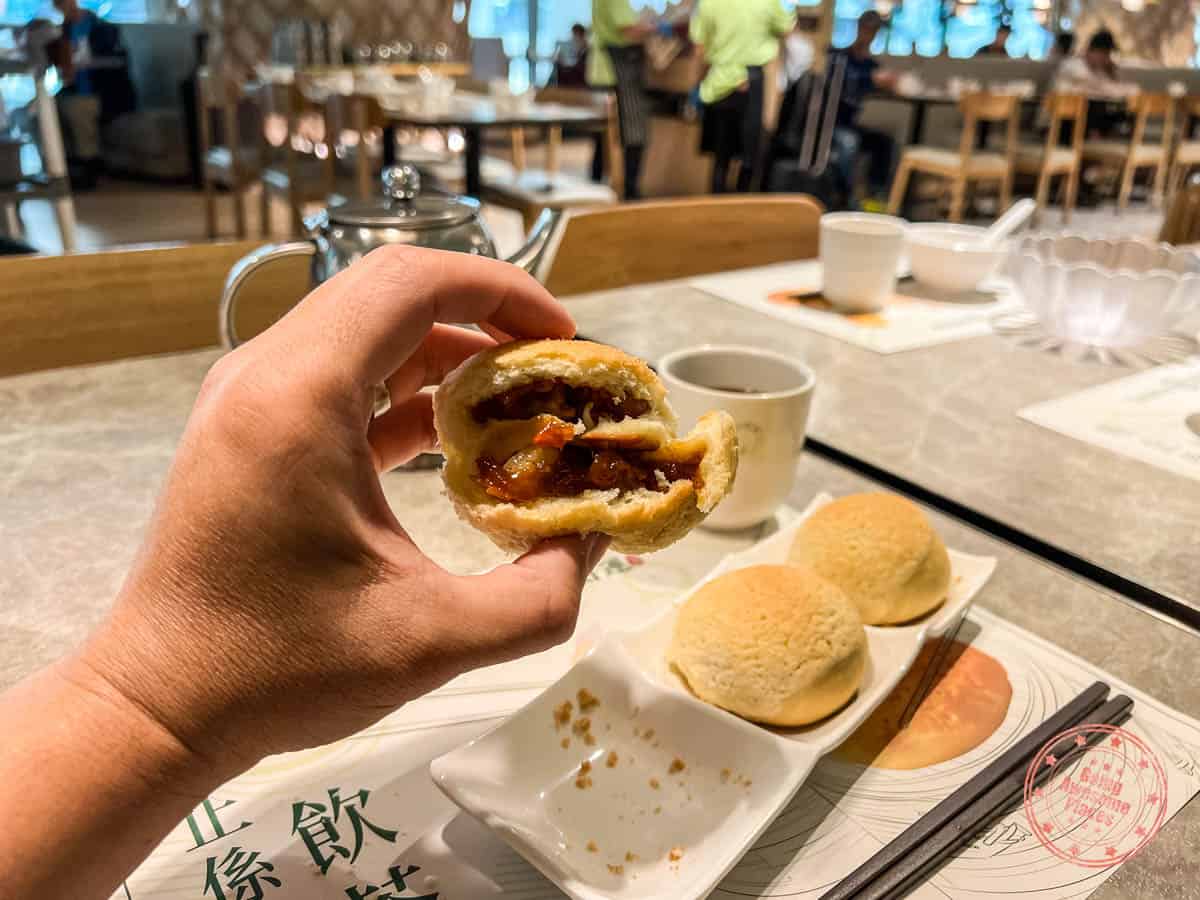 tim ho wan dim sum baked bbq pork buns