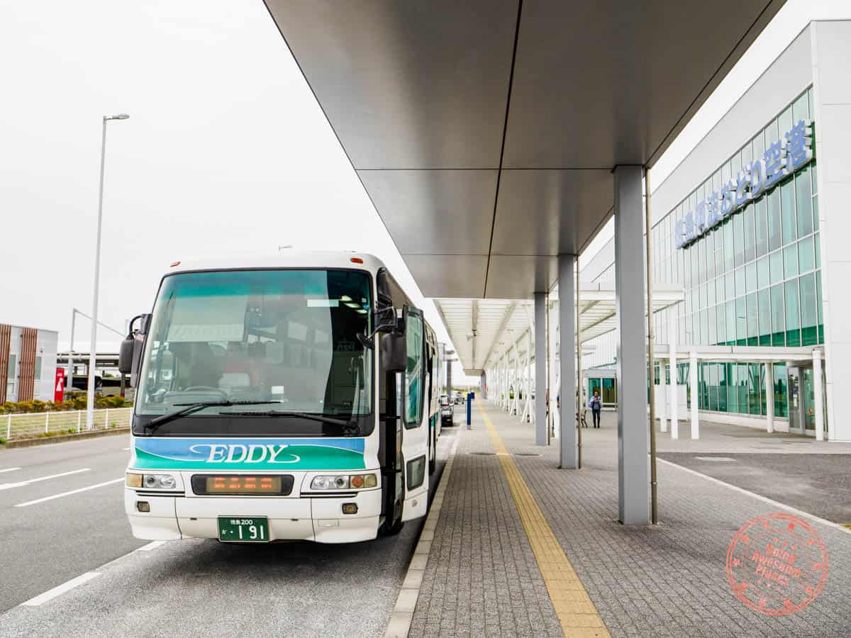 tokushima airport bus location