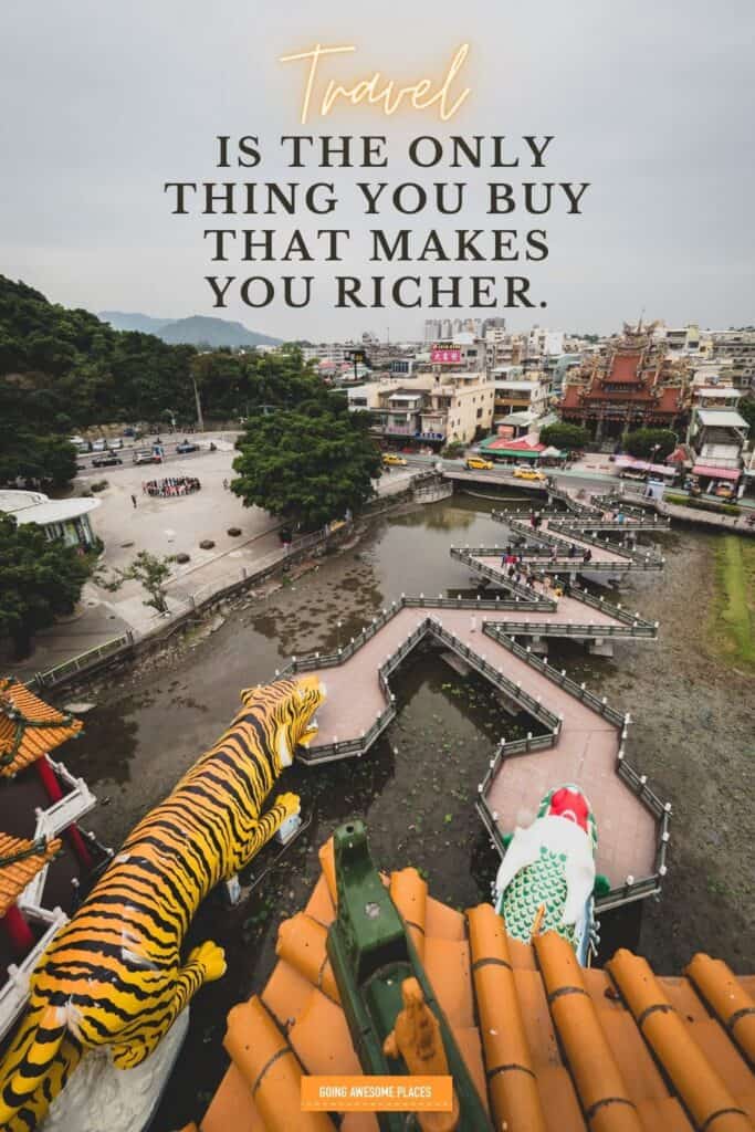 travel is the only thing that makes you richer wanderlust travel quote