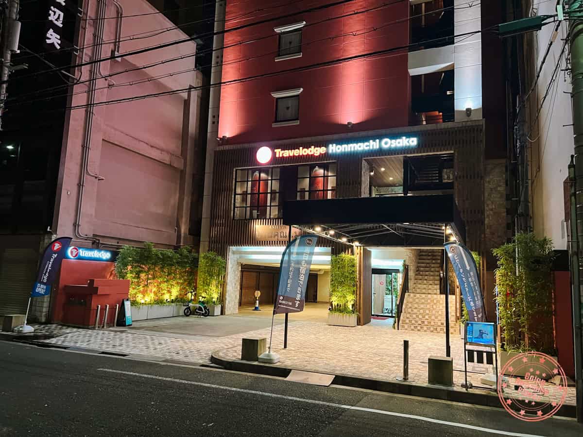 travelodge honmachi osaka hotel exterior
