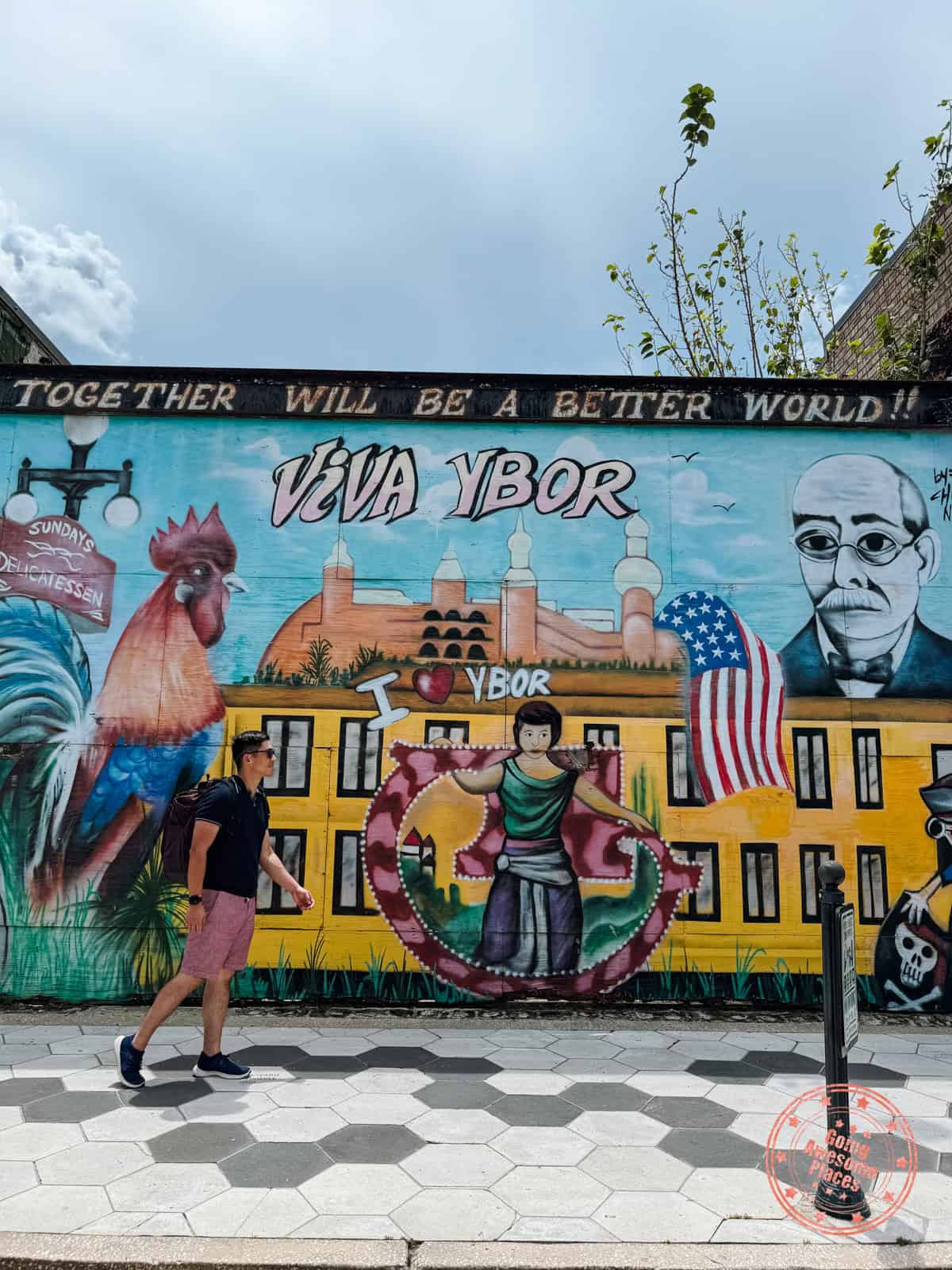 viva ybor graffiti in tampa bay