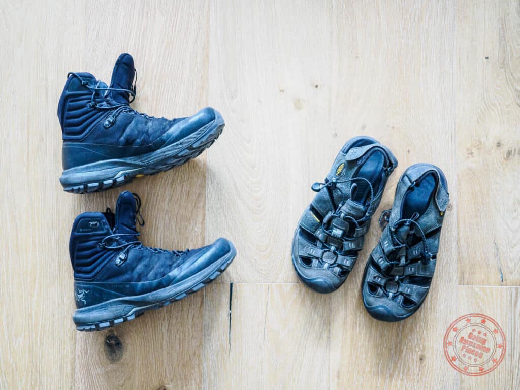 what shoes to pack for patagonia trip
